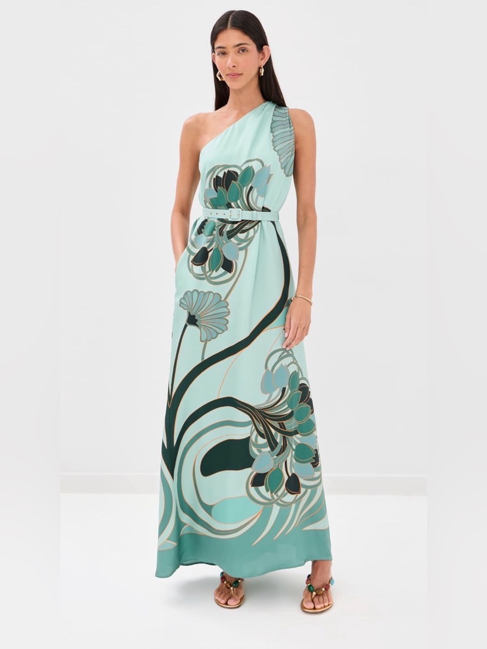 LA Double J Roy Silk Dress